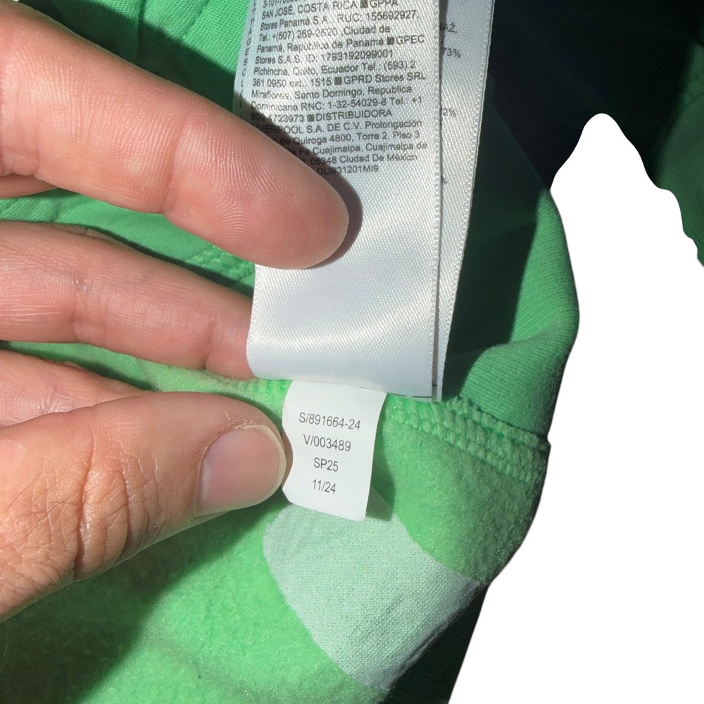 Athleta Forever Fleece 1/4 Zip Sweatshirt Valley Green Medium - Picture 9 of 11
